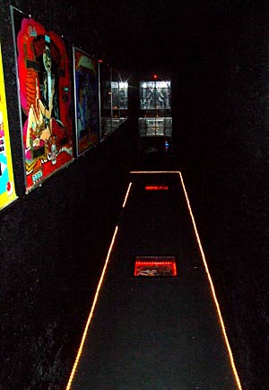 The illuminated corridor