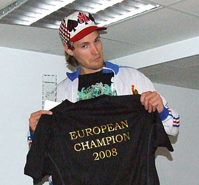European Champion Jorian Engelbrektsson
