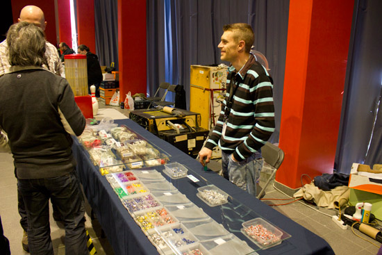 Vendor stands at the EPC