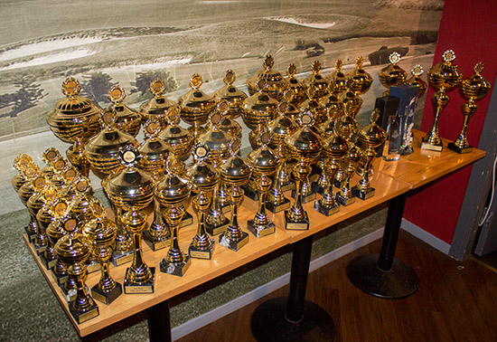 All the trophies up for grabs
