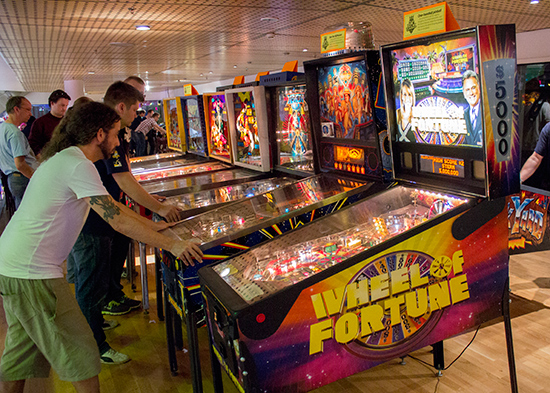 One Handed Pinball and Set The Highscore competitions