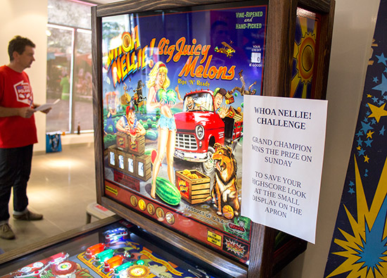 The Whoa Nellie! Challenge machine
