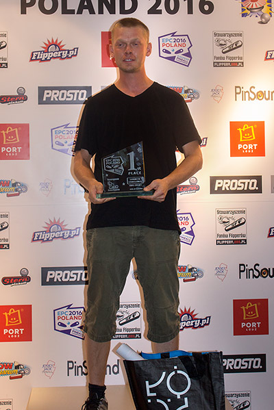 Winner of the Lorneta Challenge, Morten Petersen