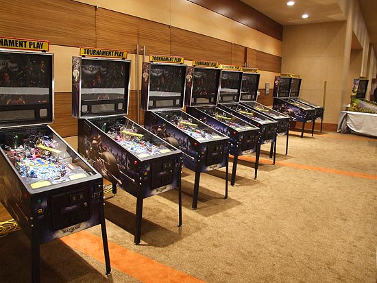 The Flip-Out tournament machines