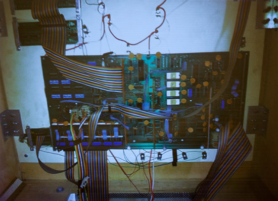 The control board for Wipe-Out