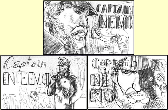Sample artwork for Captain Nemo