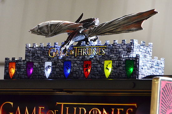 The animated topper for Game of Thrones