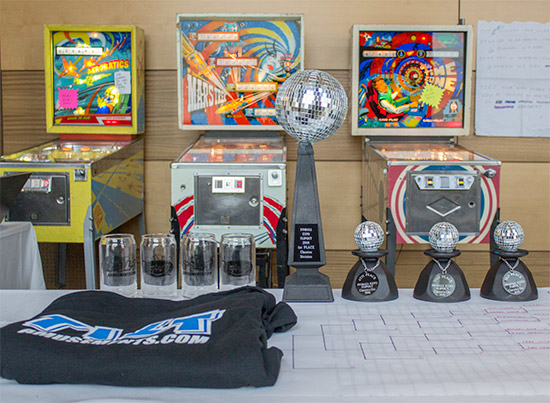 The trophies for the Classics Division