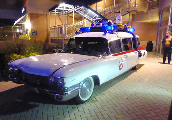 The Ghostbusters car