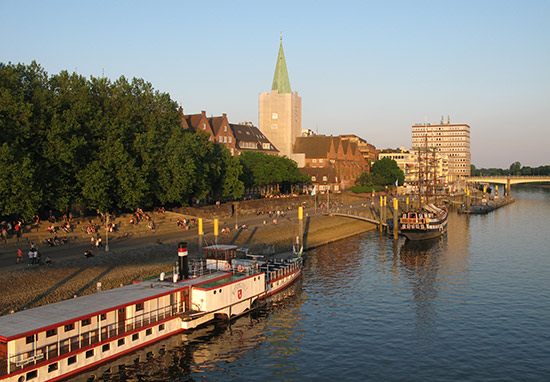 Bremen from the River Weser