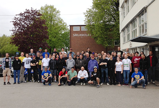 The players in the IFPA World Pinball championship 2015