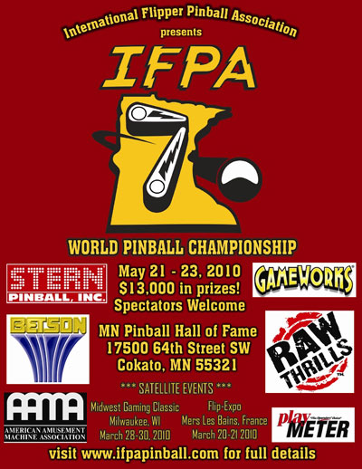 The poster for the IFPA 7 tournament