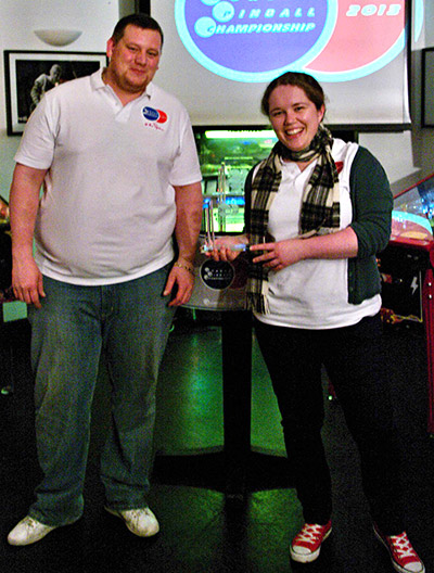 Third place in Best Female Player, Emily Abbey