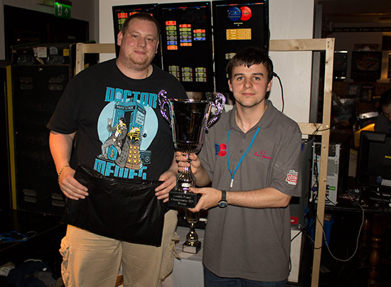 Winner of the London Pinball Championship 2015, Will Dutton
