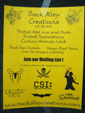 Back Alley Creations flyer