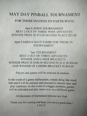 May Day Tournament flyer