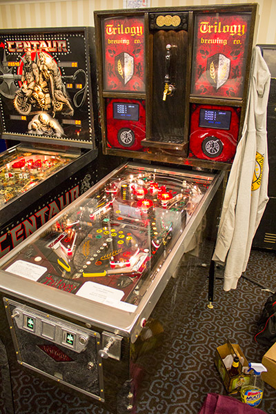 Trilogy Brewing Co. combines pinball with beer
