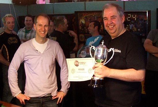 Winner of the UK Pinball League Final 2009 was Martin Ayub