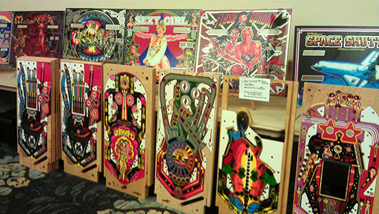 Starship Fantasy were here fresh from the previous weekend's Texas Pinball Festival