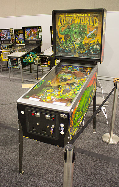 The Escape from the Lost World will be used for a charity high score tournament where the winner takes home the game