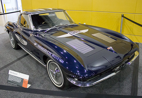 This Corvette from the Le May collection can't be driven however