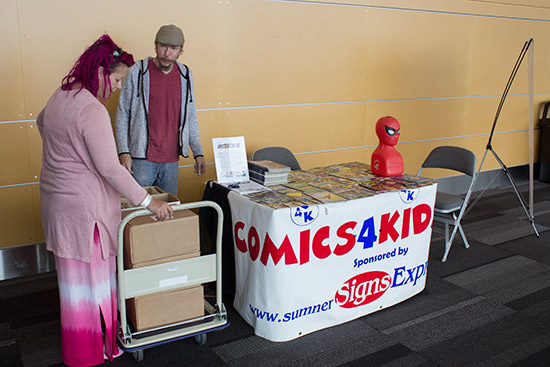 Comics4Kids' stand
