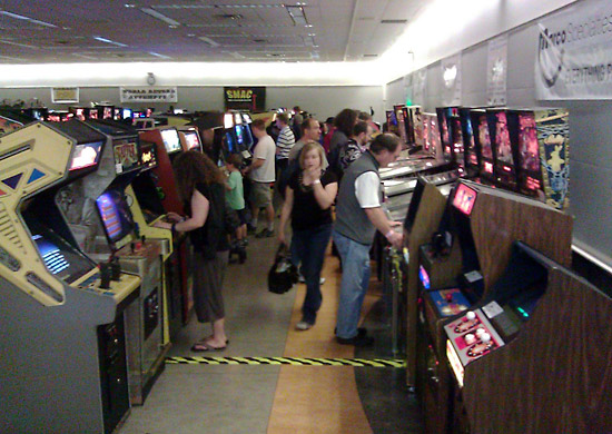 More vids in the south hall, but still plenty of pins as well