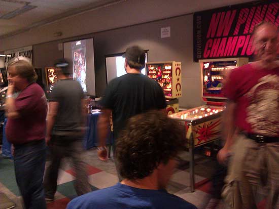 On Sunday, the tournament area is abuzz with qualifiers