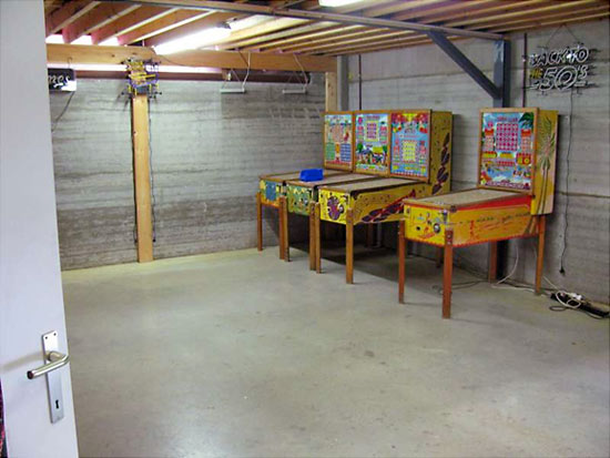 Almost all the bingos were gone out of the game room - something like 24 bingos were standing in that space