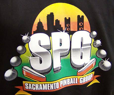 There was a big turnout by the Sacramento Pinball Group