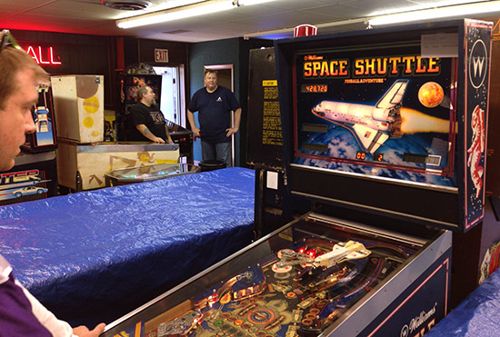 Space Shuttle, with Spy Hunter, Hi-Score Pool and The Getaway