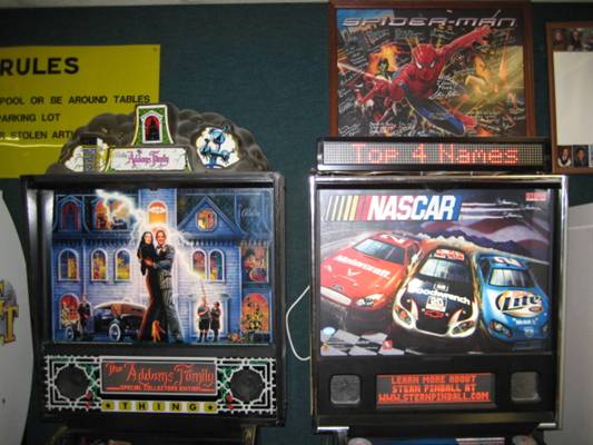 Addams Family Collector’s Edition and NASCAR 