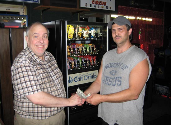 Dave took first place and the Lion’s share of the prize, $75.00