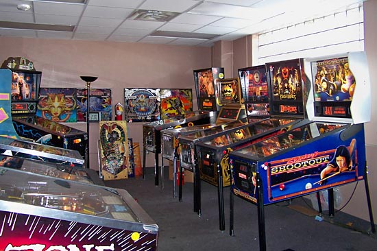 More of the machines at Pinball Plus