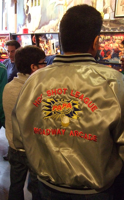 A cool pinball jacket