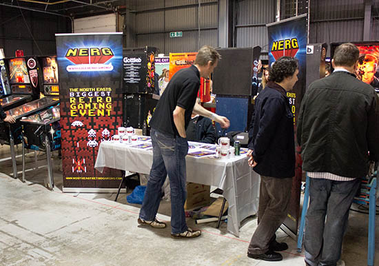 North East Retro Gaming were also here to publicise their show 