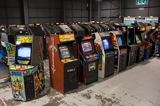 There are plenty of arcade videos as well
