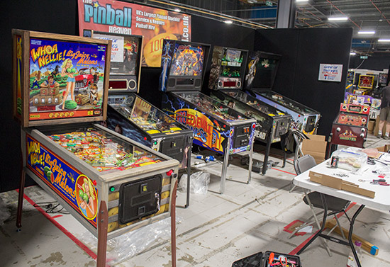 Pinball Heaven's machines