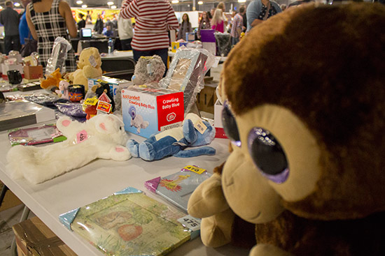 Prizes in the tombola