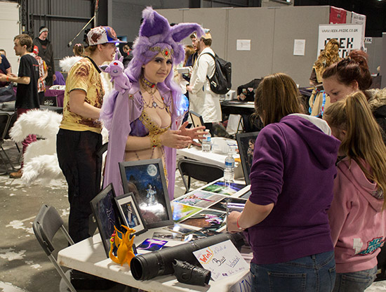 One of the Cosplay stands