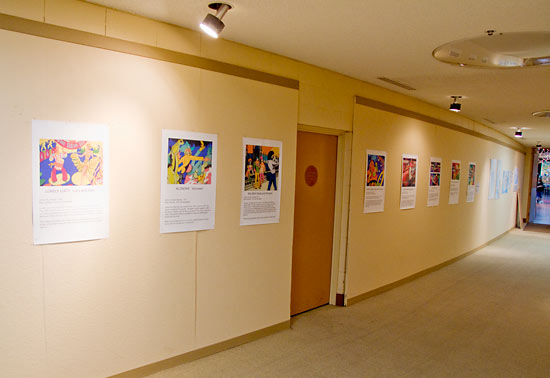 A selection of the fashion posters