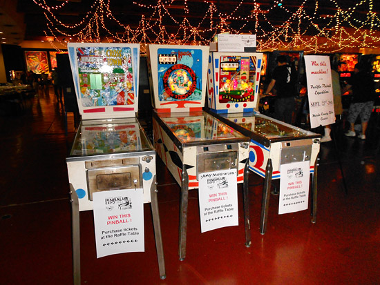 The daily raffle prize machines