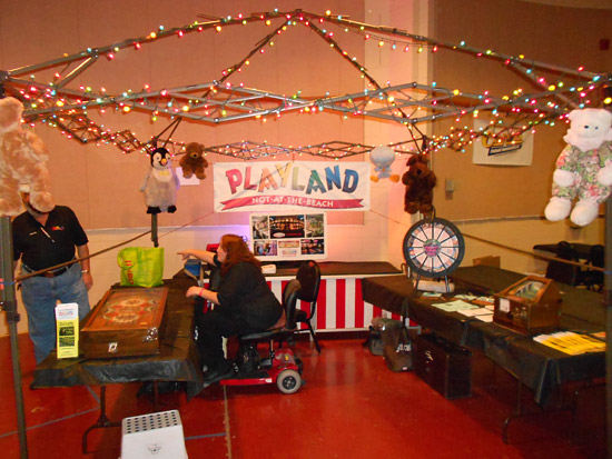 The Playland Not at the Beach stand