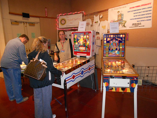 The Pinball Revival Company's stand