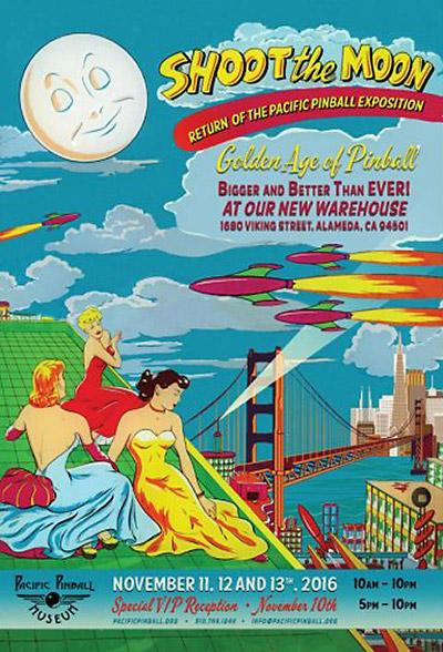 The poster announcing the show