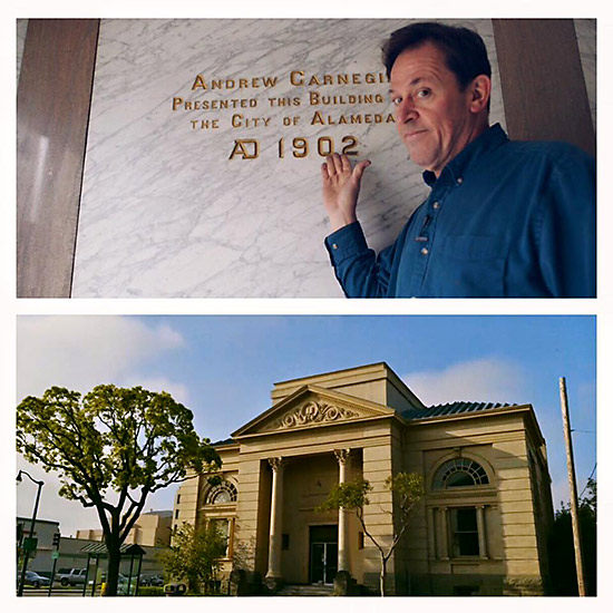 The Alameda Carnegie Library is never far from the mind of PPM Founder Michael Schiess! PPM Archives