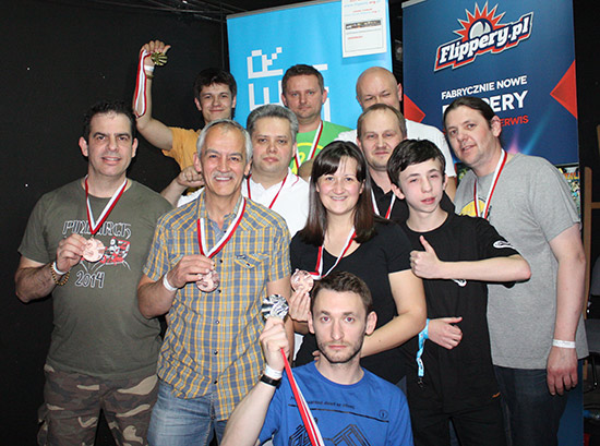 Team Tournament medal winners