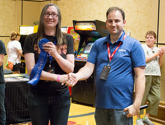 Hyperspace Arcade win the Best of Show - Arcade