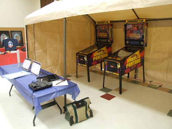 The tournament area