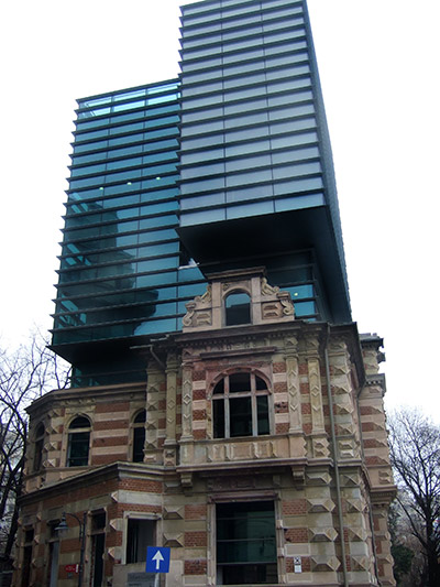 Another interesting building in Bucharest